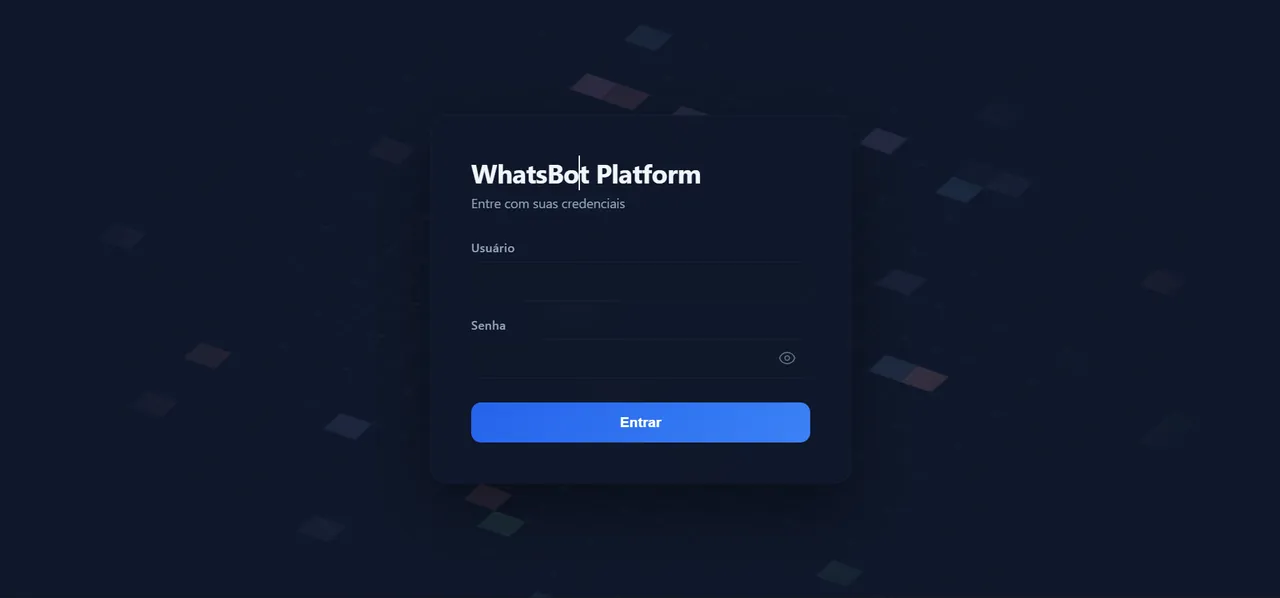 Painel da Plataforma Multi-Bot WhatsApp